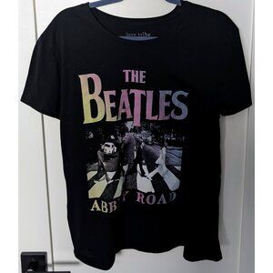 The Beatles Abbey Road Graphic T-Shirt XL Love Tribe 2022 Licensed Womens